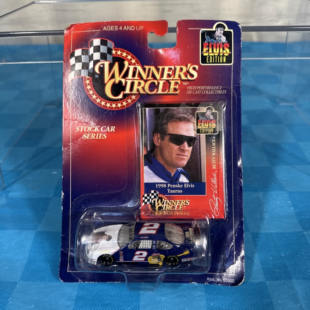 Winners Circle Penske Elvis #2 1998 Ford Taurus 1:64 NASCAR Die Cast Car.  3‎